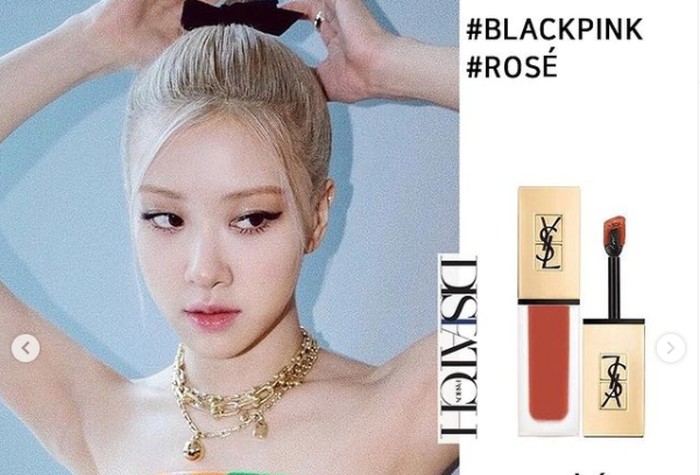 3. Rose (Blackpink) - YSL / foto: instagram.com/koreadispatch