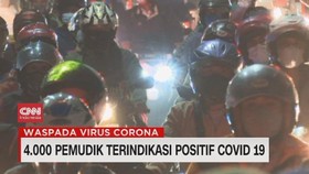 VIDEO: 4.000 Pemudik Terindikasi Positif Covid-19