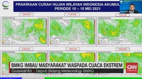 VIDEO: BMKG Imbau Masyarakat Waspada Cuaca Ekstrem