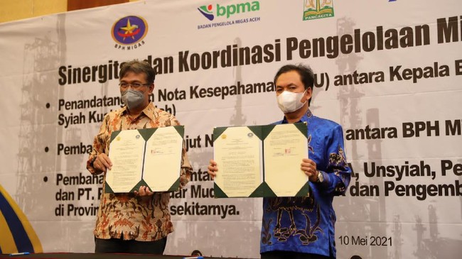 BPH Migas bekerja sama dengan Universitas Syiah Kuala dan PT. Perta Arun Gas untuk melakukan pengembangan dan pengelolaan Migas Aceh dari Hulu hingga Hilir.