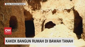 VIDEO: Kakek Bangun Rumah di Bawah Tanah
