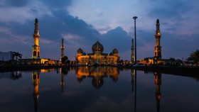 Masjid Agung An-Nur, 'Taj Mahal' di Jantung Pekanbaru