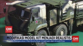 VIDEO: Modifikasi Mainan Model Kit Menjadi Lebih Realistis