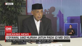 VIDEO: MUI Minta Salat Idul Fitri Tetap Patuhi Prokes