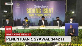 VIDEO: Pemerintah Tetapkan 1 Syawal 1442 H Pada 13 Mei 2021