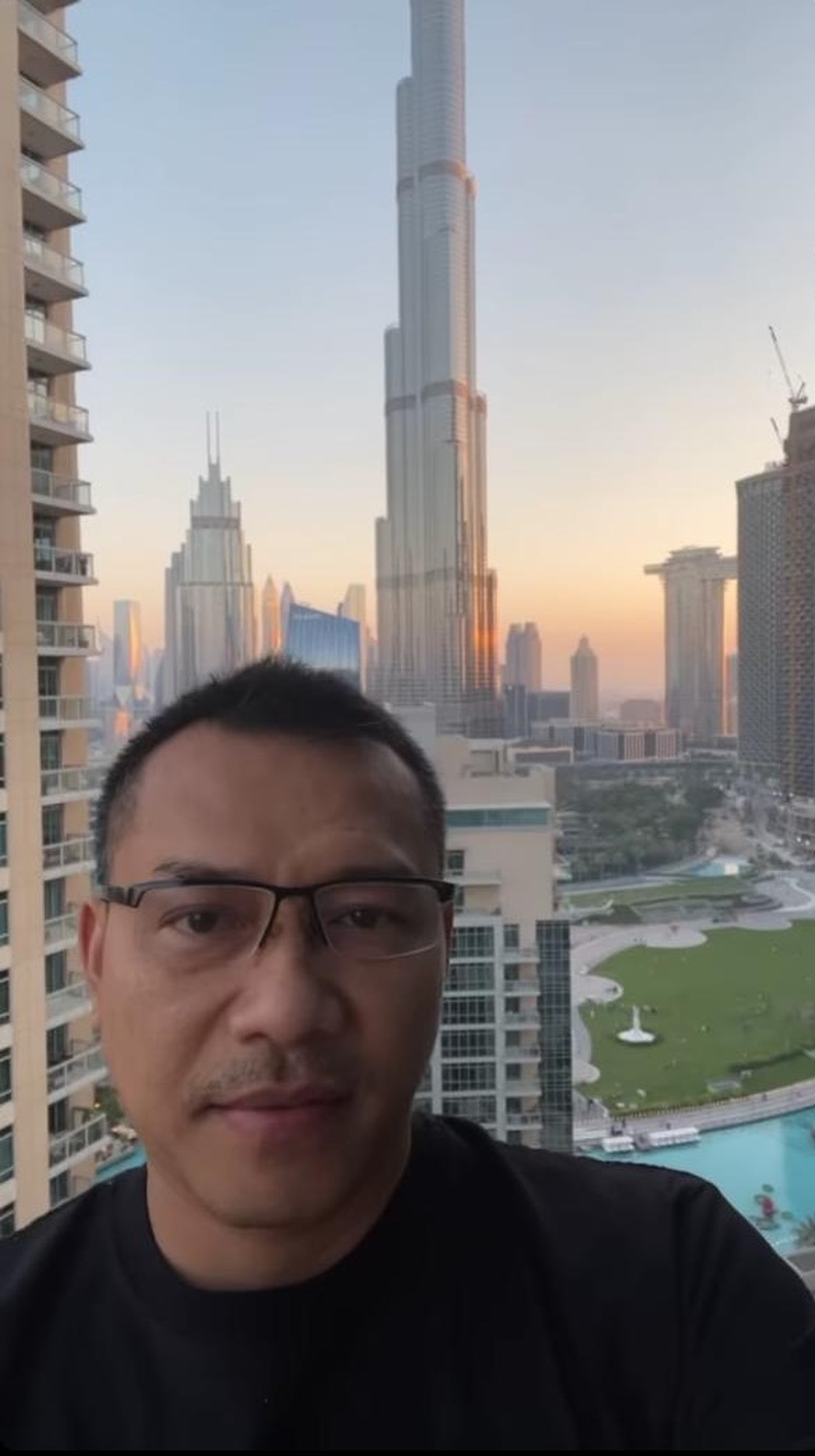 penampakan apartemen mewah anang