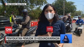 VIDEO: Penyekatan Pemudik Di Kedungwaringin