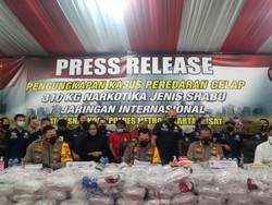Ada Kode Khusus, Ini Beda Sabu 310 Kg Produk Iran dengan China