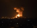 Gempuran Udara Israel Balas Serangan Roket Hamas