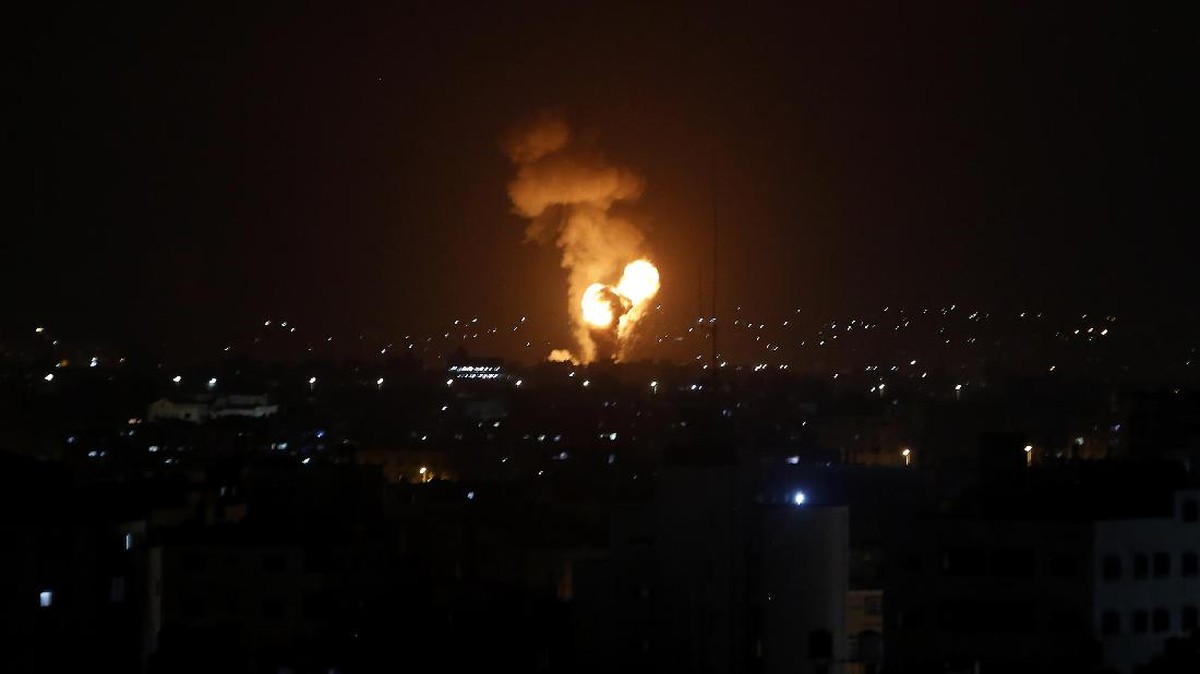 FOTO: Serangan Balasan Israel Bunuh 9 Anak Palestina