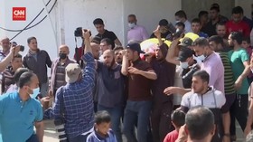 VIDEO: Tangis di Pemakaman Bocah Gaza Korban Serangan Israel