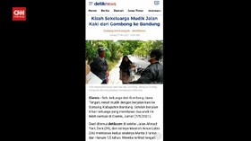 VIDEO: Mudik Jalan Kaki Dari Gombong Ciamis