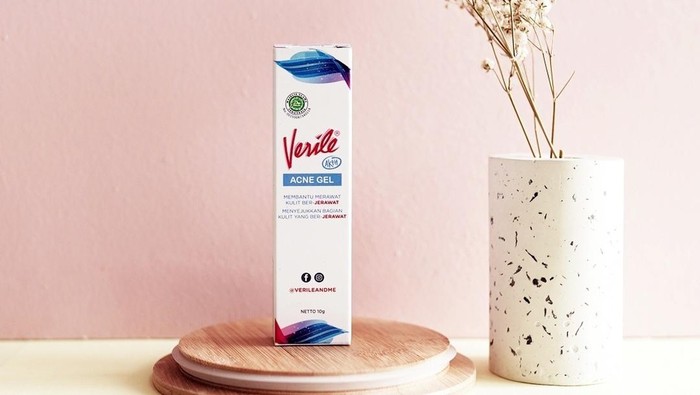 Verile Acne Gel, Obat Totol Jerawat yang Ampuh Mengeringkan Jerawat Aktif