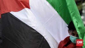 FOTO: Aksi Mahasiswa Islam Bela Palestina