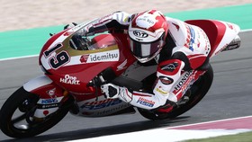Andi Gilang Absen di Moto3 Valencia karena Patah Tangan