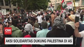 VIDEO: Aksi Solidaritas Dukung Palestina di AS & Inggris