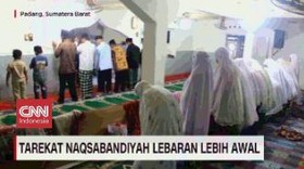 VIDEO: Tarekat Naqsabandiyah & An Nadzir Lebaran Lebih Awal