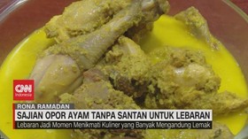 VIDEO: Olahan Opor Tanpa Santan Di Hari Lebaran