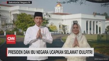 VIDEO: Presiden dan Ibu Negara Ucapkan Selamat Idulfitri