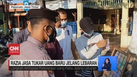 VIDEO: Razia Jasa Tukar Uang Baru Jelang Lebaran