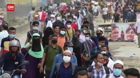 VIDEO: Saat Warga Bangladesh Mudik Lebaran
