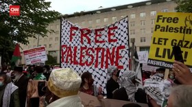 VIDEO: Unjuk Rasa Tuntut Pemerintah AS Beri Sanksi Israel
