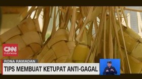 VIDEO: Tips Membuat Ketupat Anti-Gagal