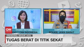 VIDEO: Kisah Polisi di Titik Penyelatan Mudik
