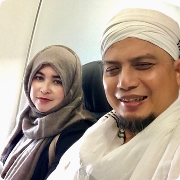 Inikah Sosok Jamaah Diduga Suami Baru Istri Mendiang Ustaz Arifin Ilham?