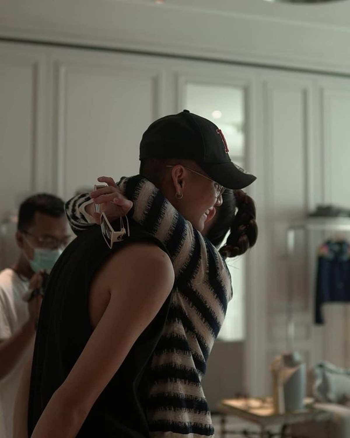 Agnez Mo dan Adam Rosyadi