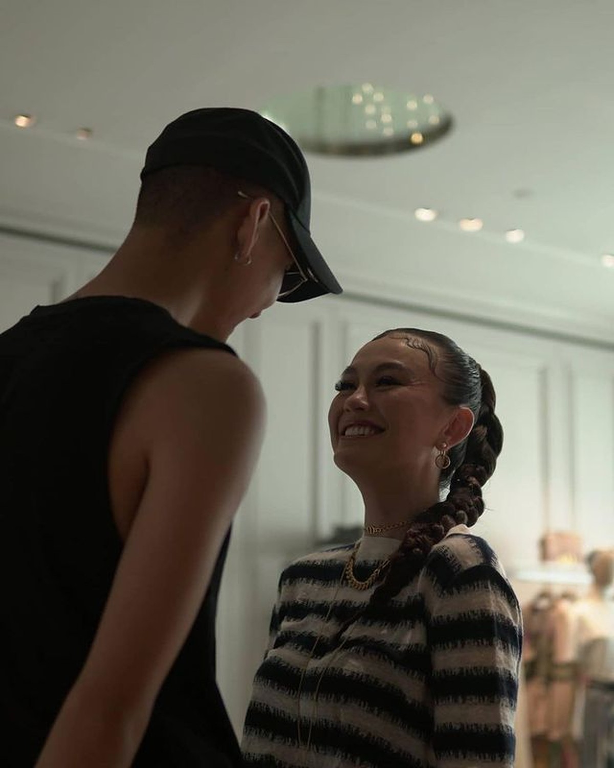 Agnez Mo dan Adam Rosyadi
