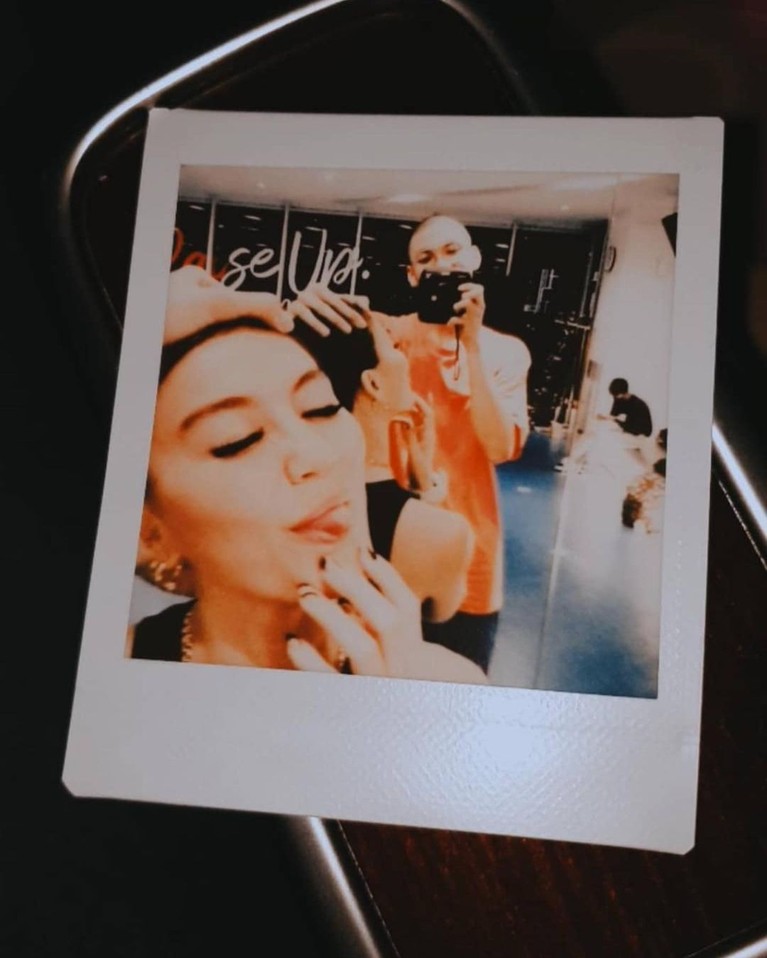 Agnez Mo dan Adam Rosyadi Agnez Mo dan Adam Rosyadi