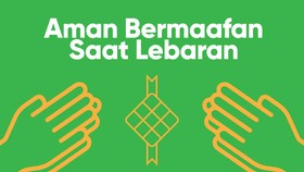 INFOGRAFIS: Aman Bermaafan Saat Lebaran