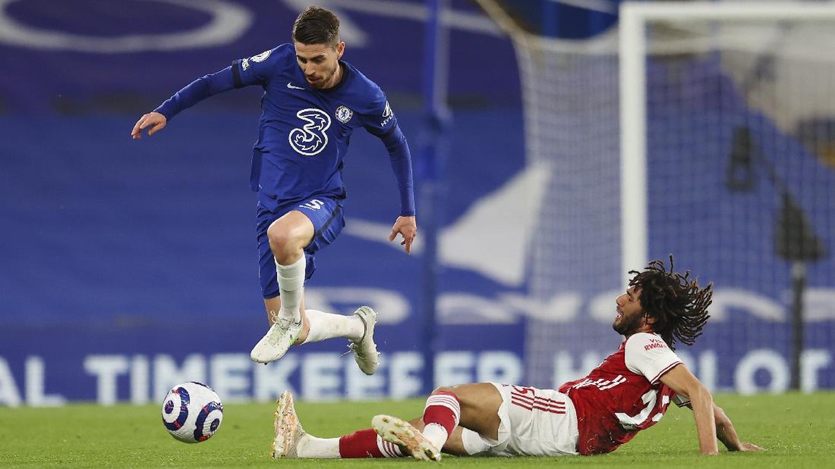 FOTO: Chelsea Dipecundangi Arsenal di Liga Inggris