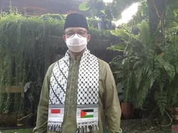 Anies Pasang Lampu Bernuansa Bendera Palestina di 10 Titik di Jakarta