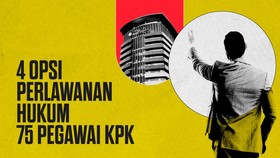 INFOGRAFIS: 4 Opsi Perlawanan Hukum 75 Pegawai KPK
