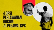 INFOGRAFIS: 4 Opsi Perlawanan Hukum 75 Pegawai KPK