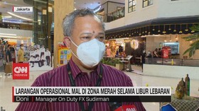 VIDEO: Larangan Operasional Mal Selama Libur Lebaran