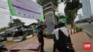 FOTO: Ketika Jakarta Tiadakan Ziarah Kubur Saat Idul Fitri