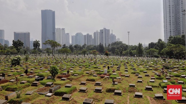 FOTO: Ketika Jakarta Tiadakan Ziarah Kubur Saat Idul Fitri