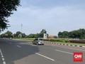 Sepi Lalu Lalang Mobil di Lebaran Hari Pertama Ibu Kota