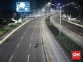 FOTO: Malam Sepi Takbiran Idulfitri 1442 H di Jakarta