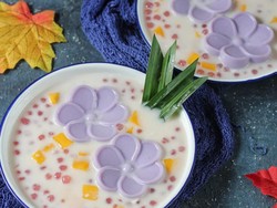 Resep Taro Mango Sago yang Legit Creamy untuk Suguhan Idul Fitri