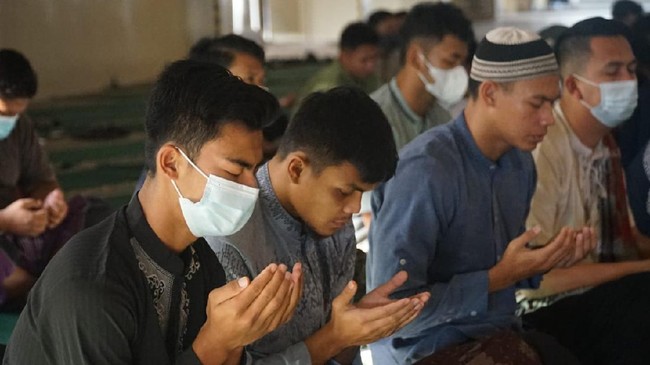 Para pemain Timnas Indonesia untuk Kualifikasi Piala Dunia 2022 menyambut Hari Raya Idulfitri di Jakarta.