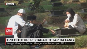 VIDEO: TPU Ditutup, Warga Tetap Berziarah