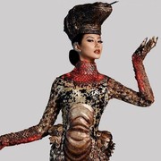 Penampilan Ayu Maulida Kenakan Kostum Komodo Dragon di Miss Universe 2020
