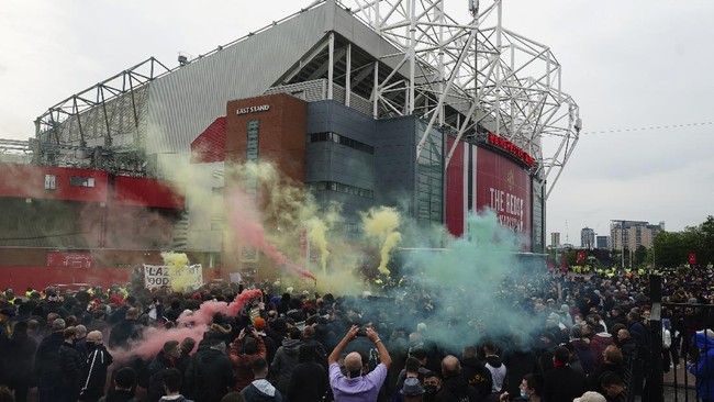 Ole Gunnar Solskjaer membantah Man Utd kalah dari Liverpool karena demo yang dilakukan ratusan suporter sebelum laga di Stadion Old Trafford.