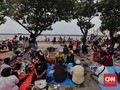 FOTO: Menyerbu Ancol dan Ragunan di Hari Kedua Lebaran