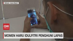 VIDEO: Momen Haru Idulfitri Penghuni Lapas