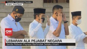 VIDEO: Lebaran Ala Pejabat Negara